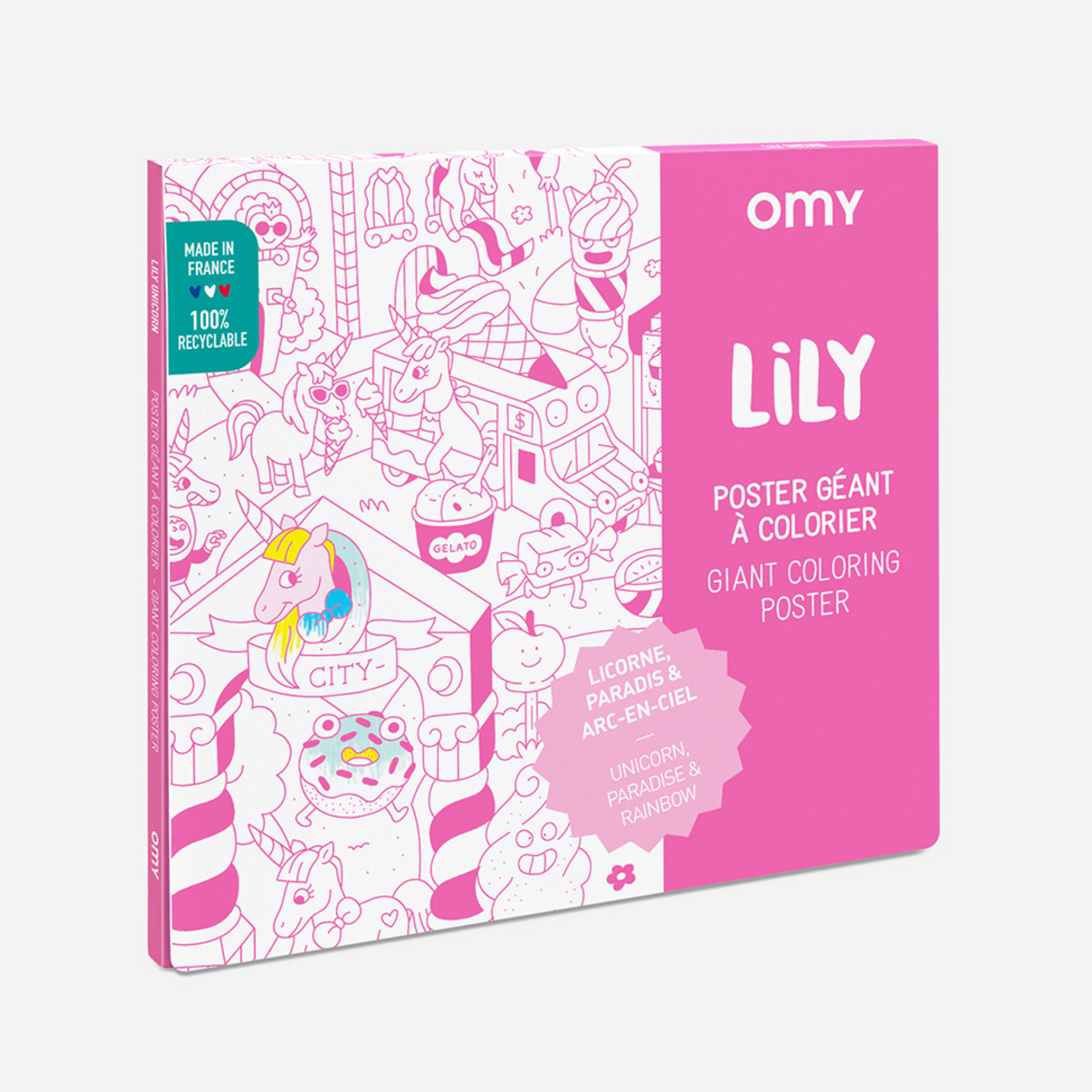 OMY Poster & Stickers // Lily