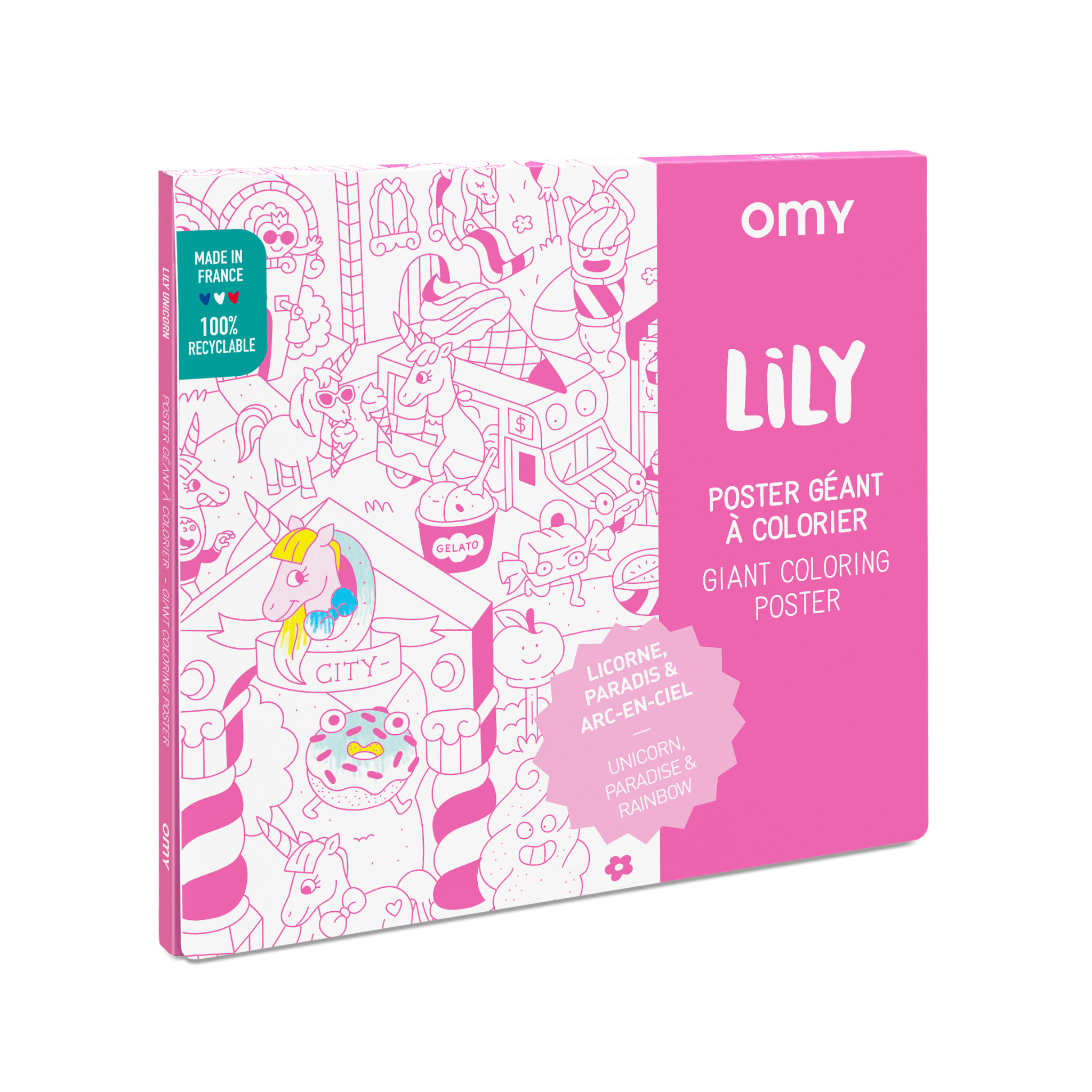 OMY Poster & Stickers // Lily