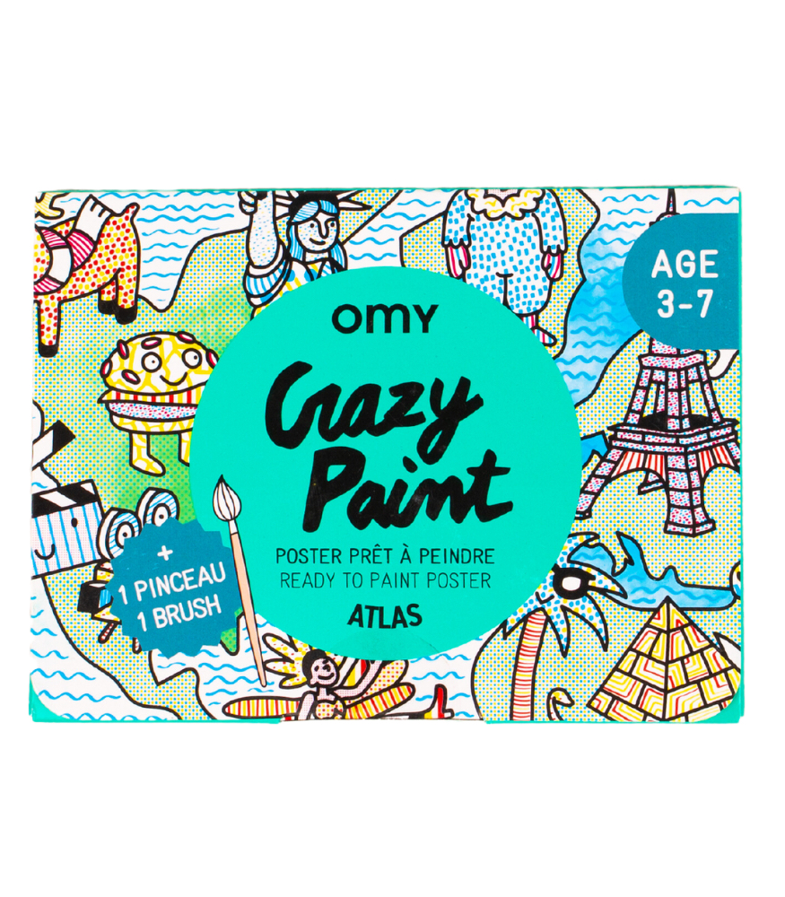 OMY Crazy Paint S&uuml;rpriz Boya Kiti // Atlas