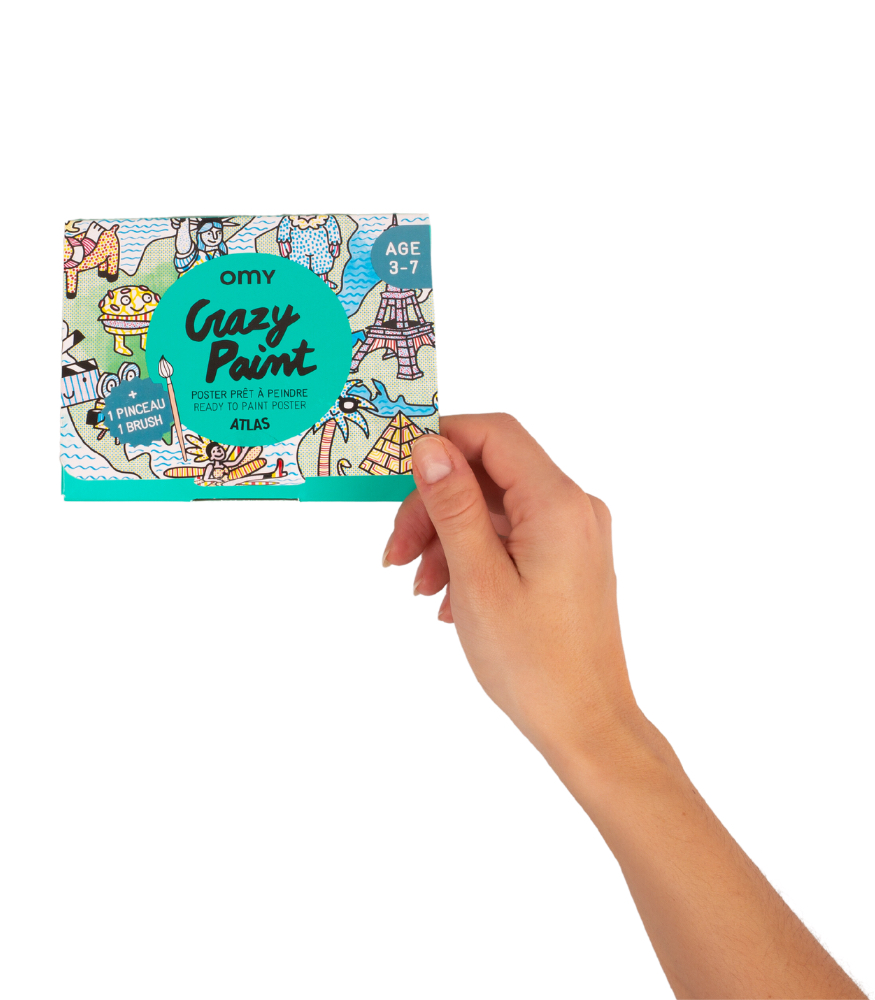 OMY Crazy Paint S&uuml;rpriz Boya Kiti // Atlas