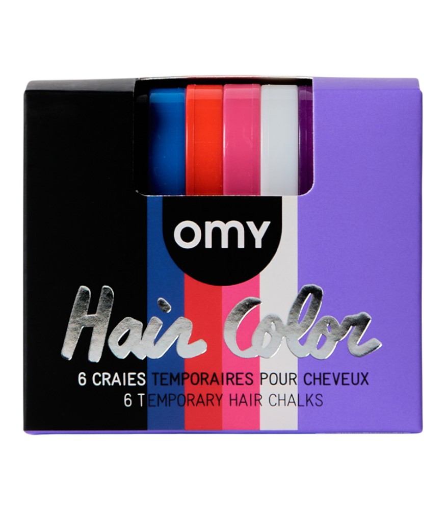 OMY Hair Chalk Sa&ccedil; Boyama Tebeşiri // Wicked (6 Renk)
