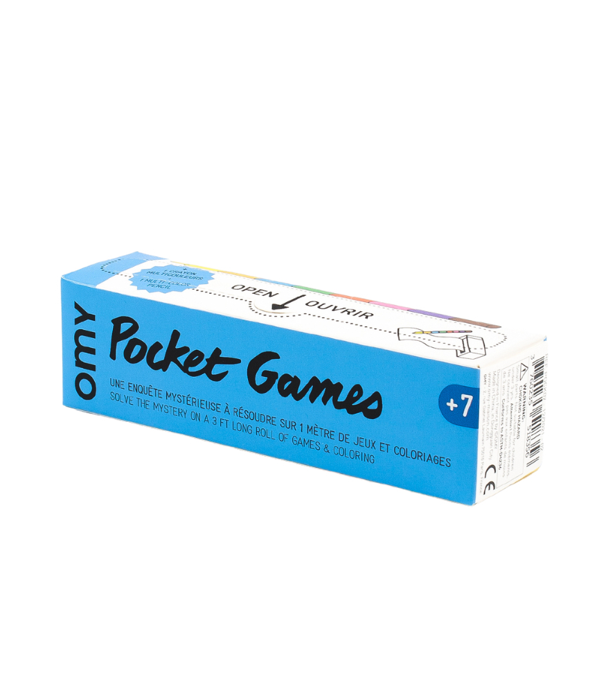 OMY Pocket Game - Boyama Rulosu Seti // Ocean