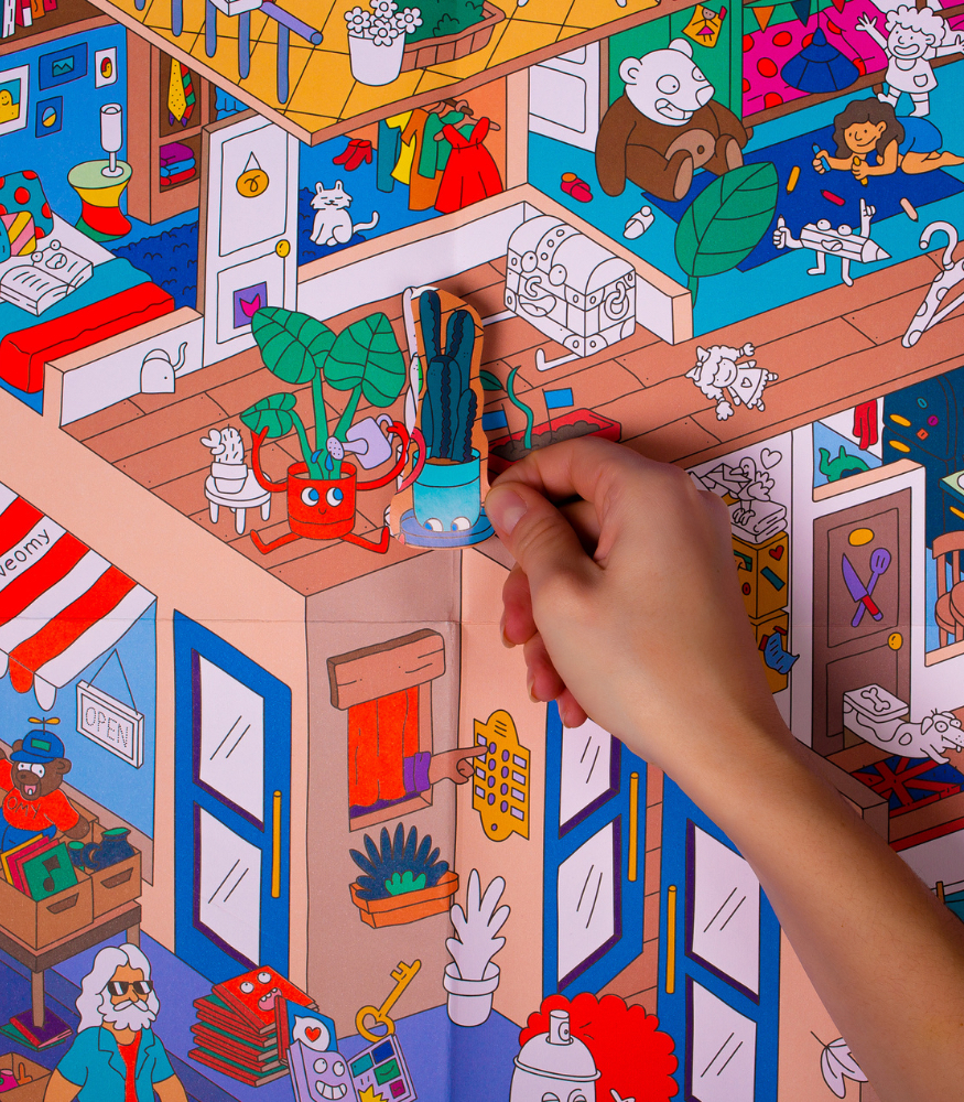 OMY Poster & Stickers // Home