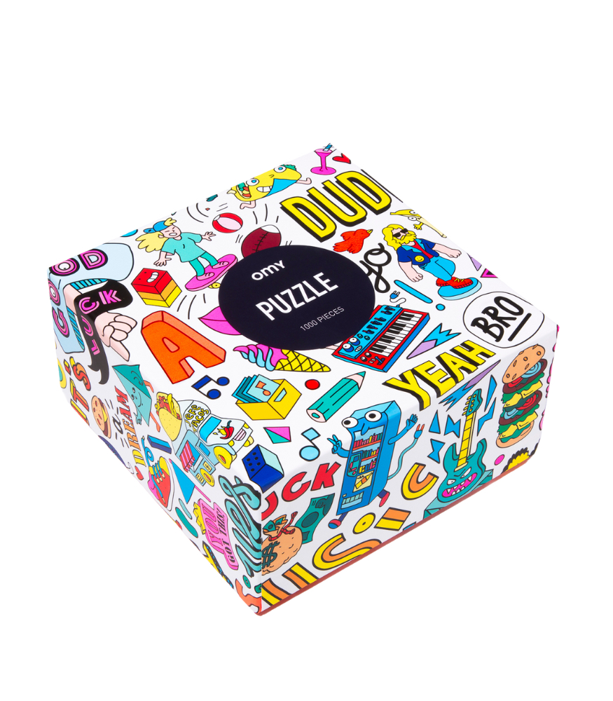 OMY Puzzle // Street Art (1000 Par&ccedil;a)