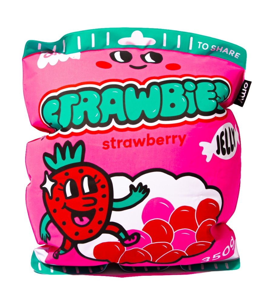 OMY Dev Şişme Minder // Strawbies