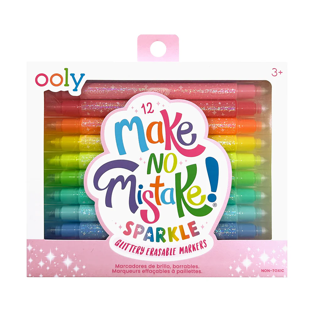 Ooly x Make No Mistake Glitter Silinebilir Ke&ccedil;eli Kalem (12 Adet)