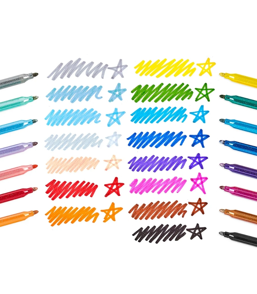 Ooly Rainbow Sparkle Simi Ke&ccedil;eli Kalem (15 Adet)