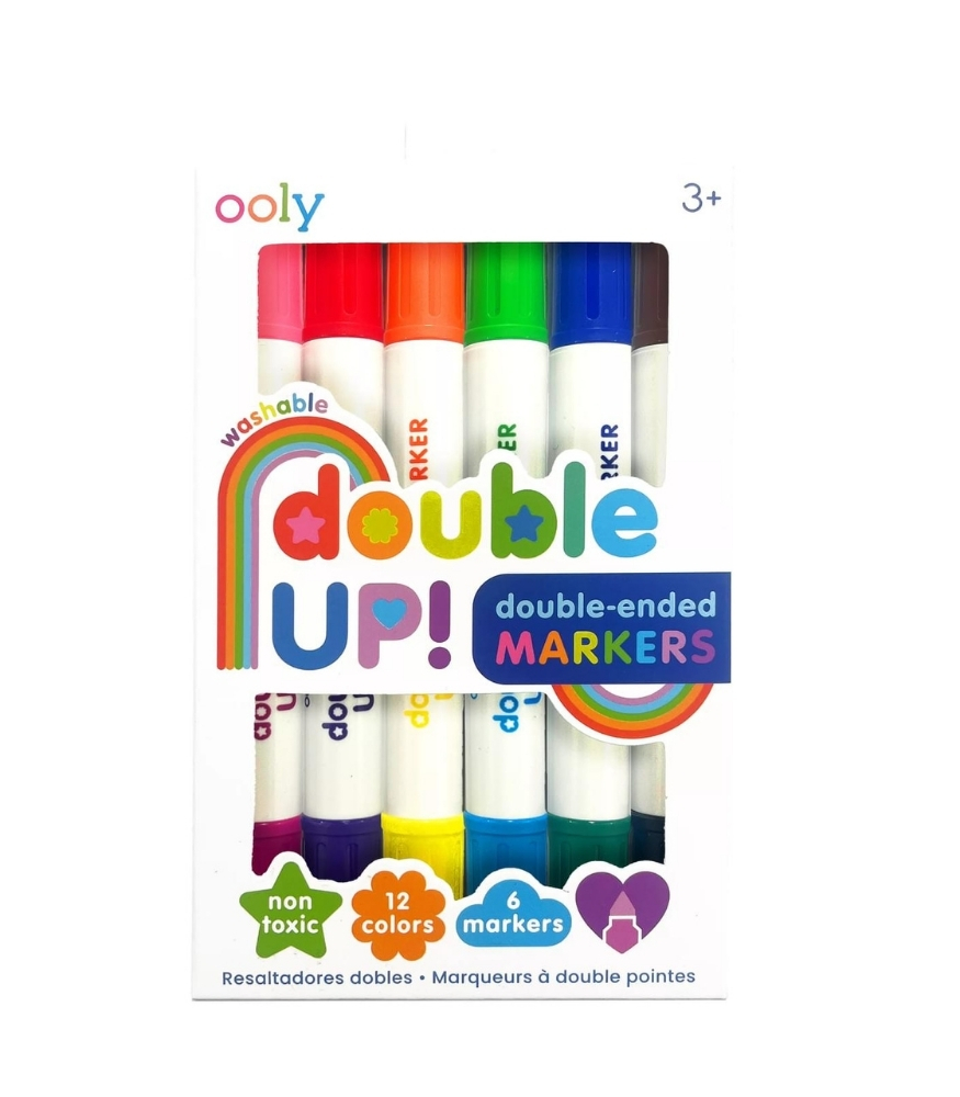 Ooly Double Up! &Ccedil;ift U&ccedil;lu Ke&ccedil;eli Kalem (12 Adet)