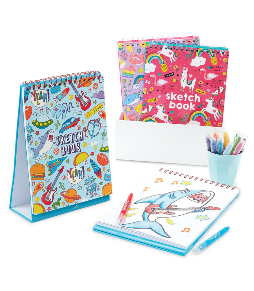 Ooly Sketch & Show Dik Duran Telli Resim Defteri // Awesome Doodles