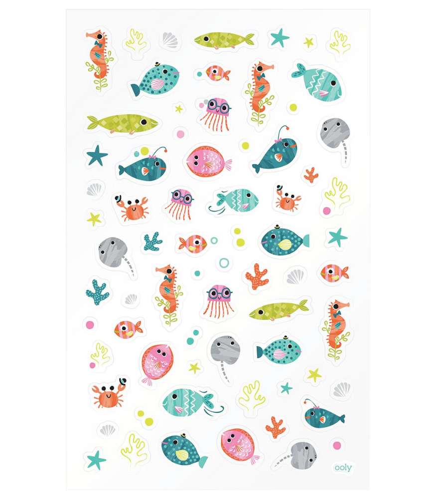 Ooly Stickiville &Ccedil;ıkartmalar // Ocean Buddies