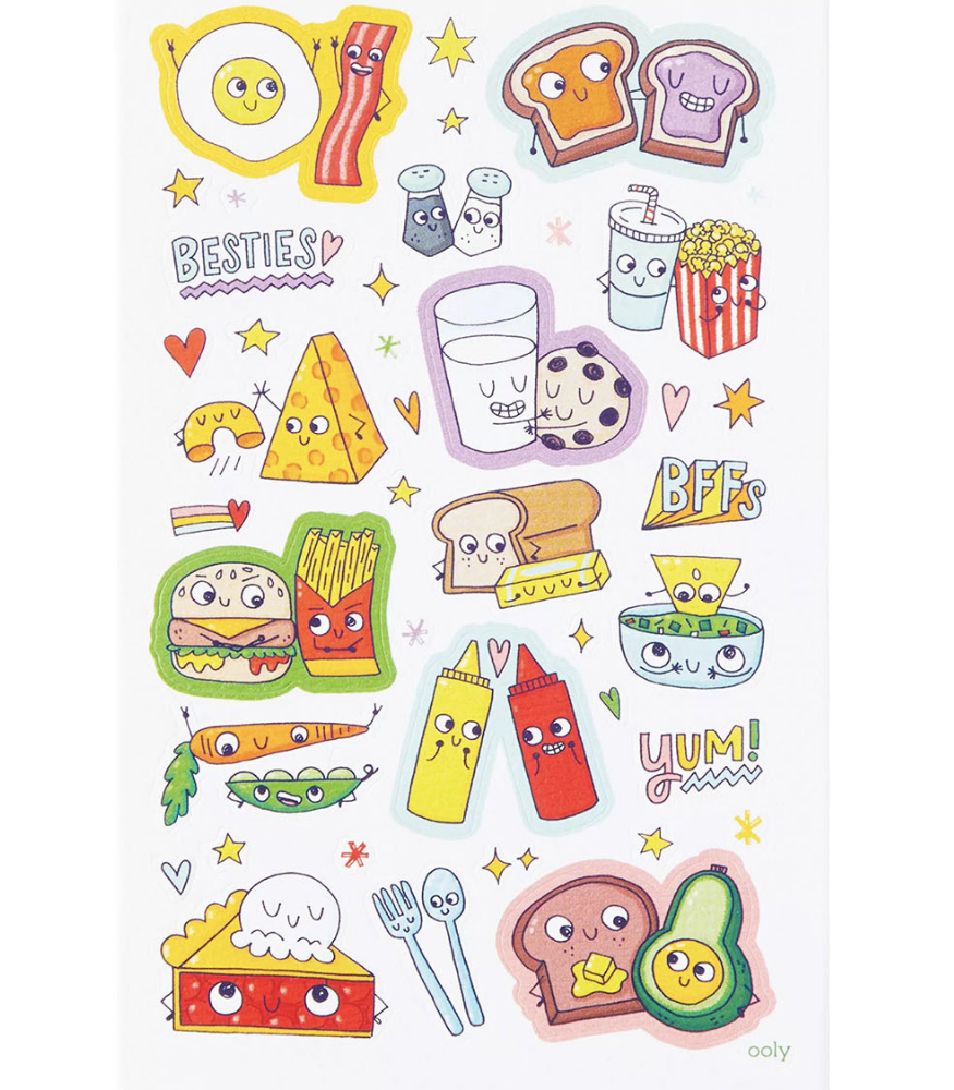 Ooly Stickiville Çıkartmalar // Bff Foods
