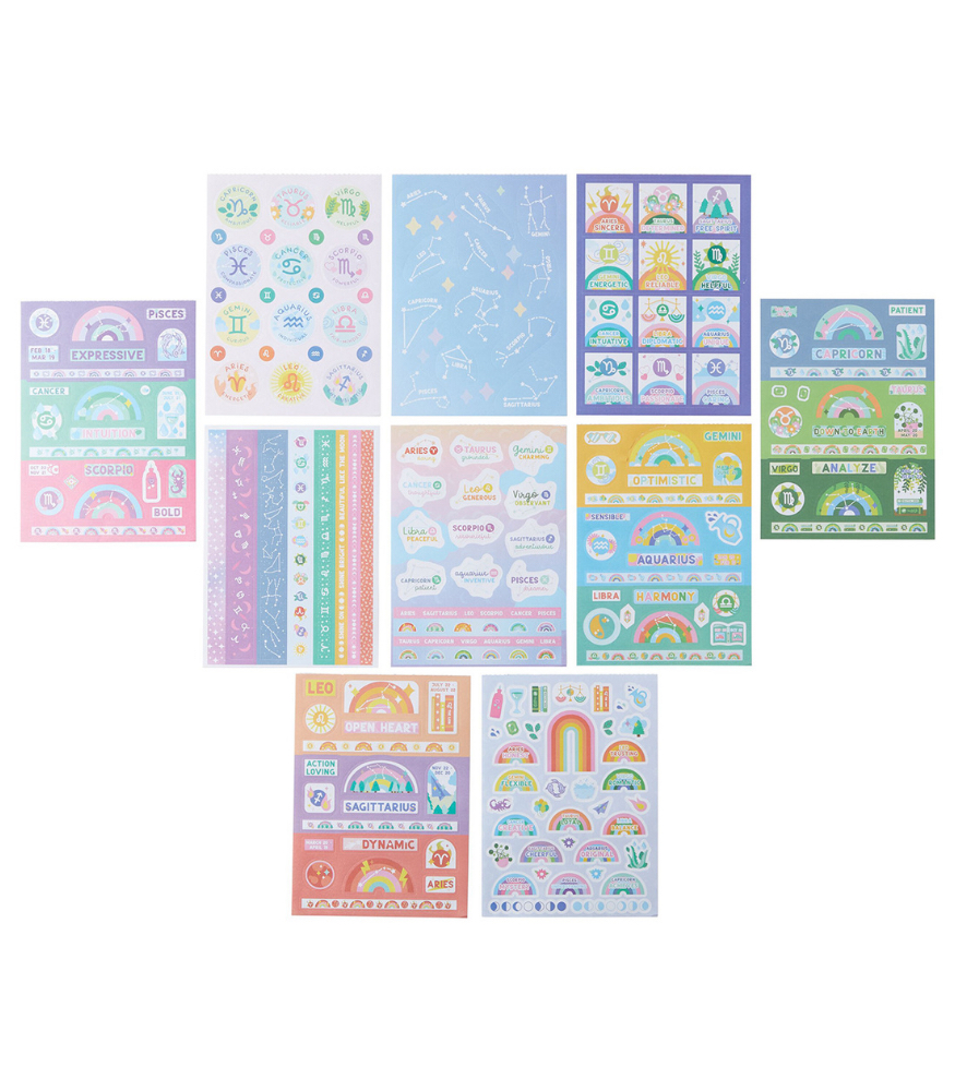 Ooly Stickiville Çıkartma Kitabı // Zodiac