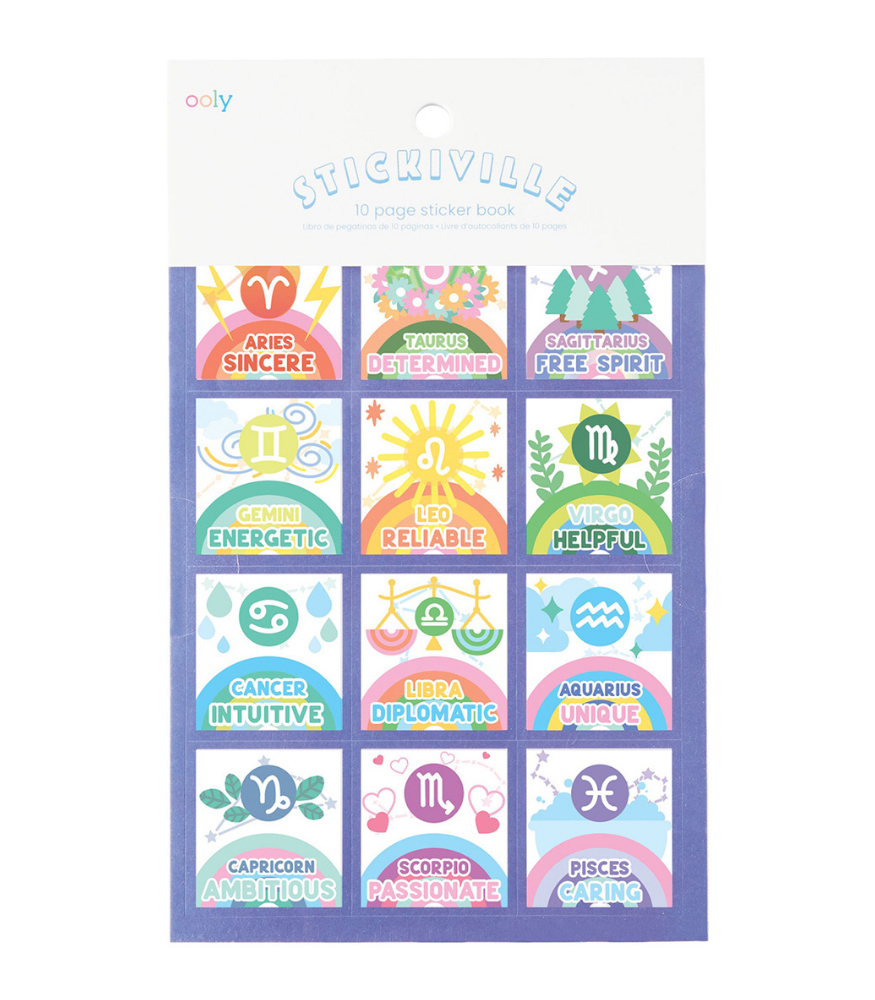 Ooly Stickiville Çıkartma Kitabı // Zodiac