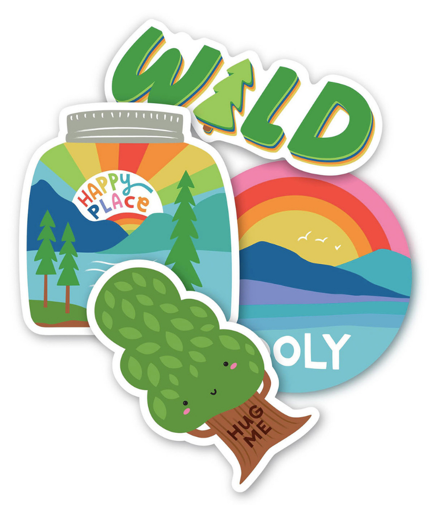 Ooly Stickiville Vinil Çıkartmalar // Wild Outdoors