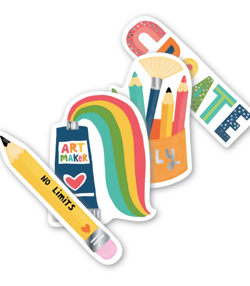 Ooly Stickiville Vinil Çıkartmalar // Art Maker