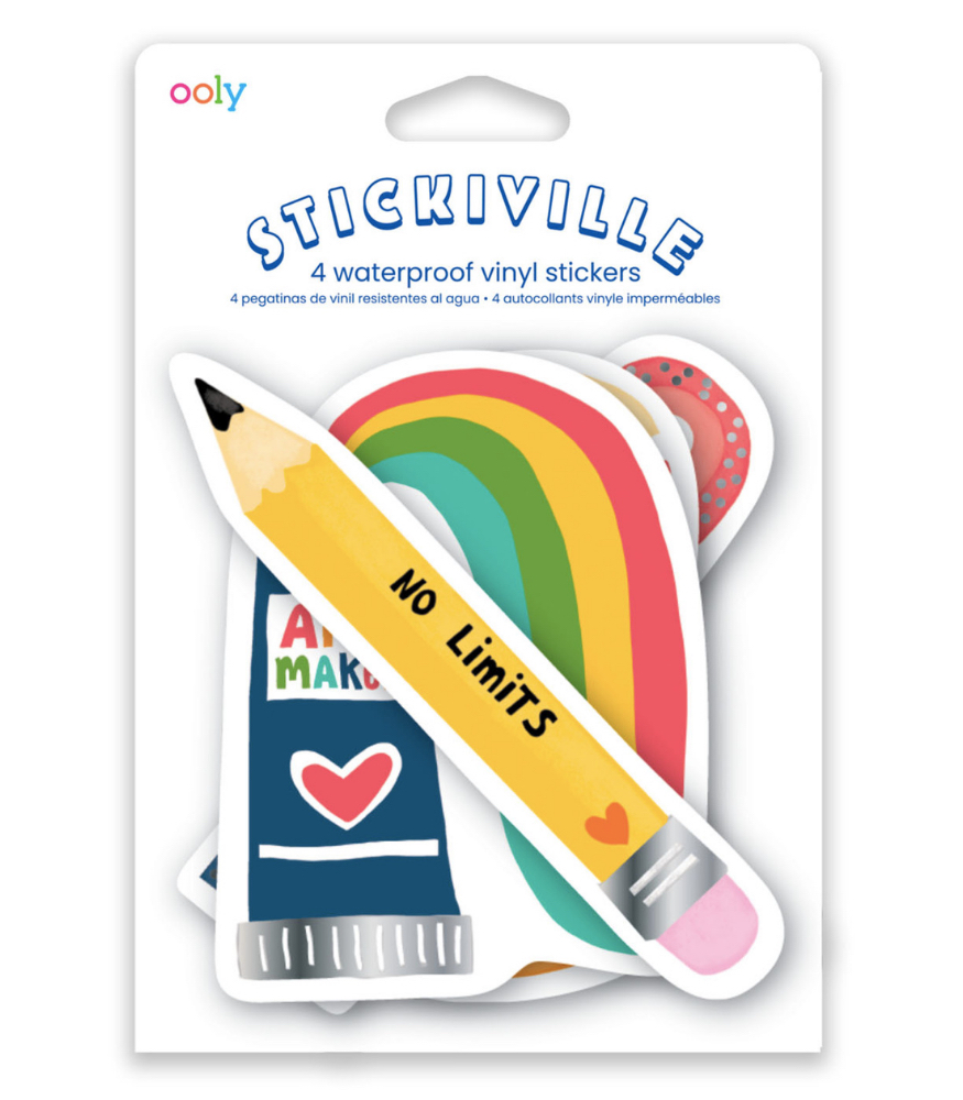 Ooly Stickiville Vinil Çıkartmalar // Art Maker