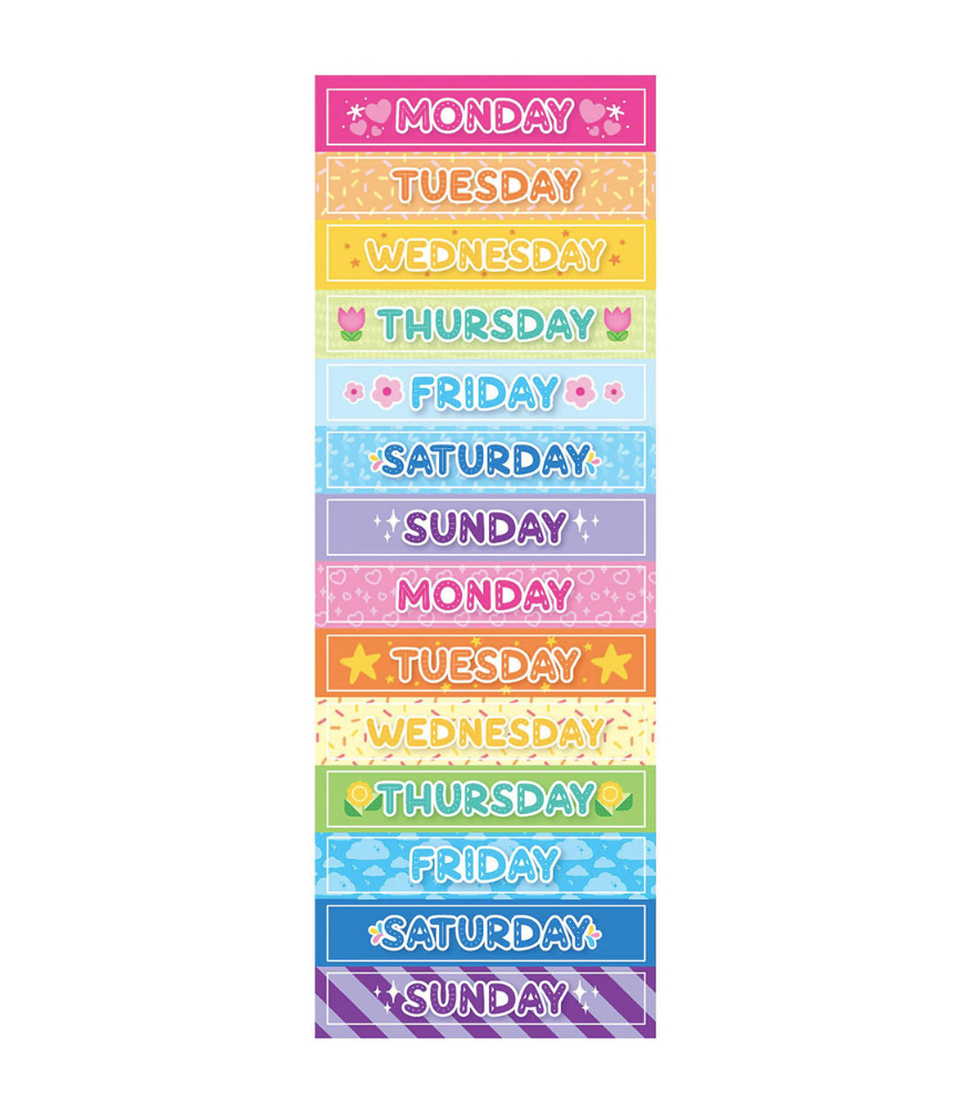 Ooly Stickiville Çıkartmalar // Days of the Week