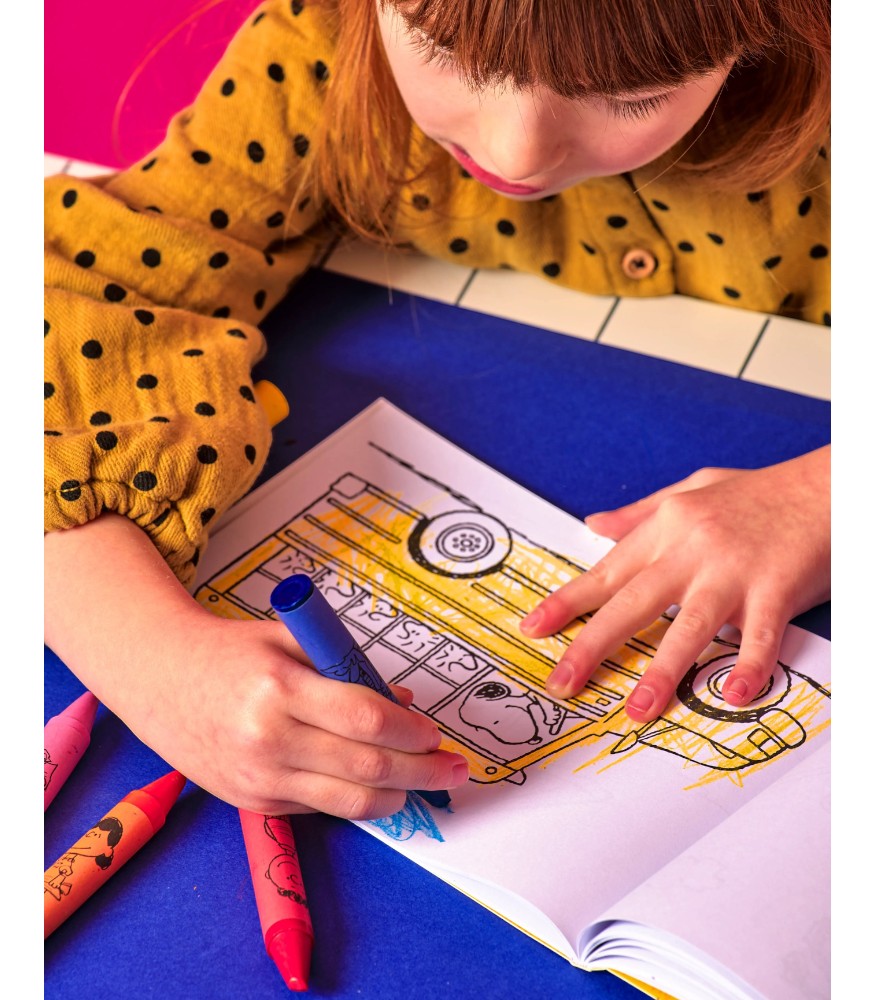 Ooly x Peanuts Snoopy School Seyahat Boyama Seti