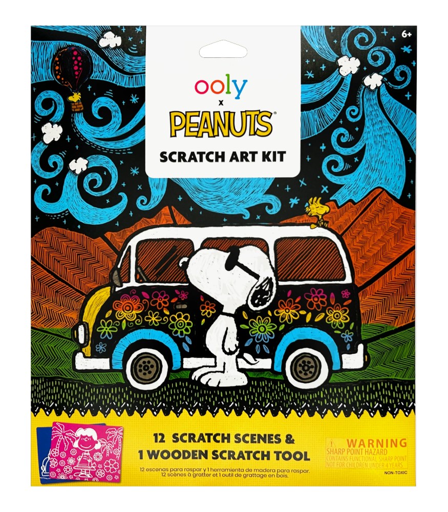 Ooly x Peanuts Scratch & Scribble