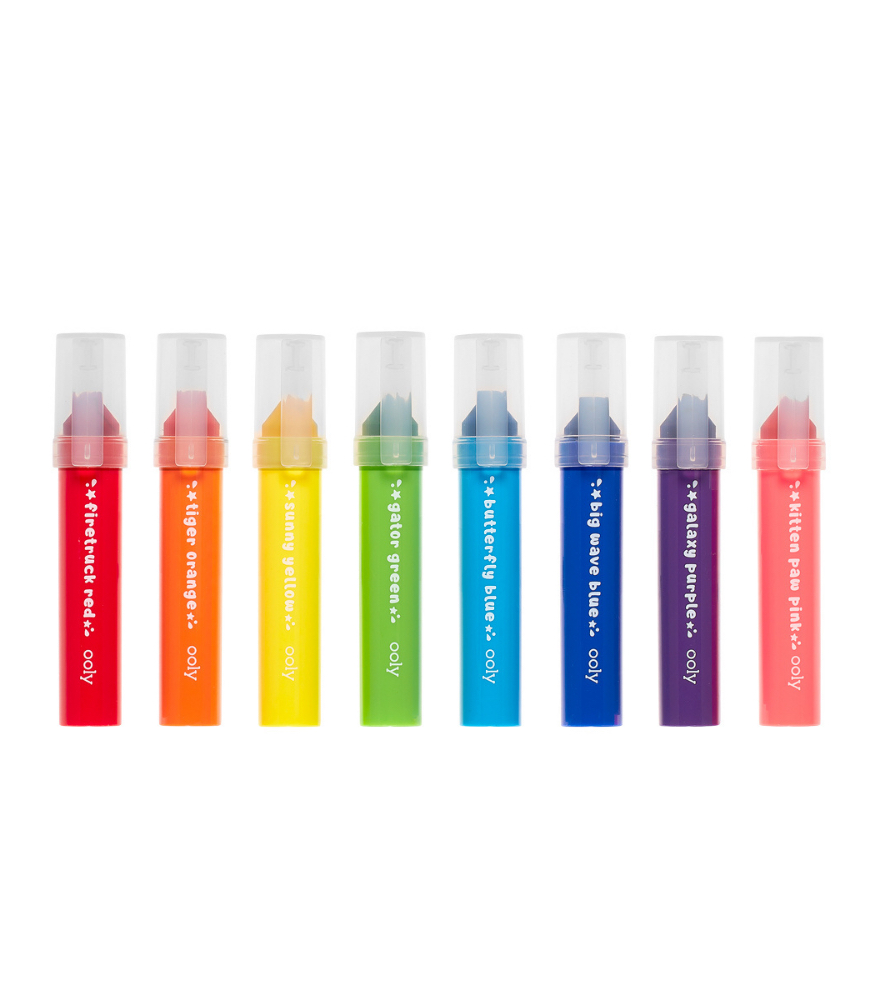 Ooly Mighty Mega Jumbo Keçeli Kalem Seti (8 Adet)