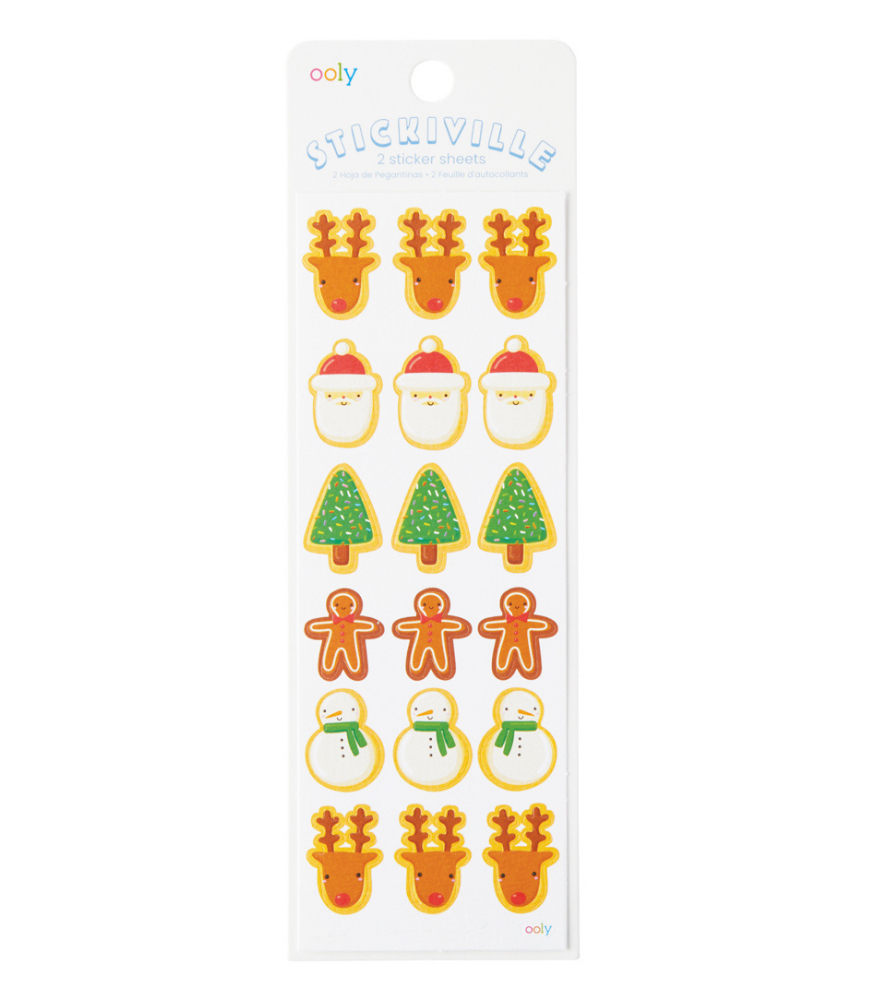 Ooly Stickiville Çıkartmalar // Christmas Cookies
