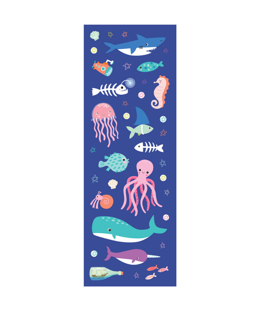 Ooly Stickiville Çıkartmalar // Deep Sea