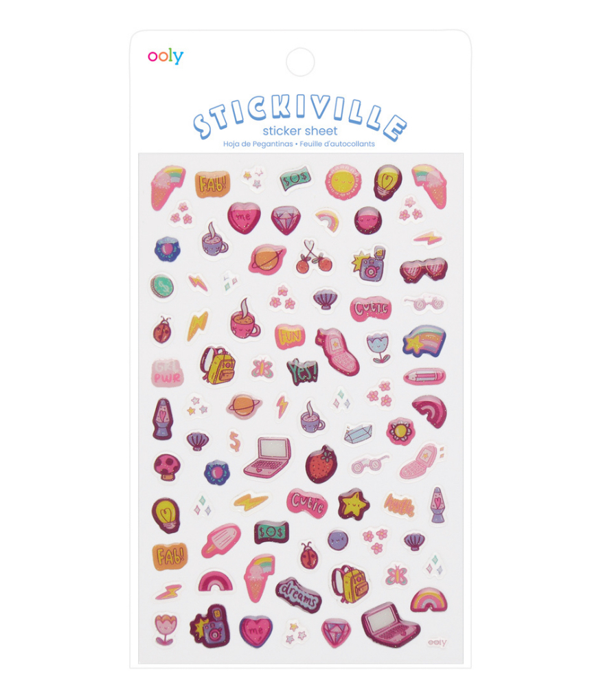 Ooly Stickiville Çıkartmalar // Girl Boss