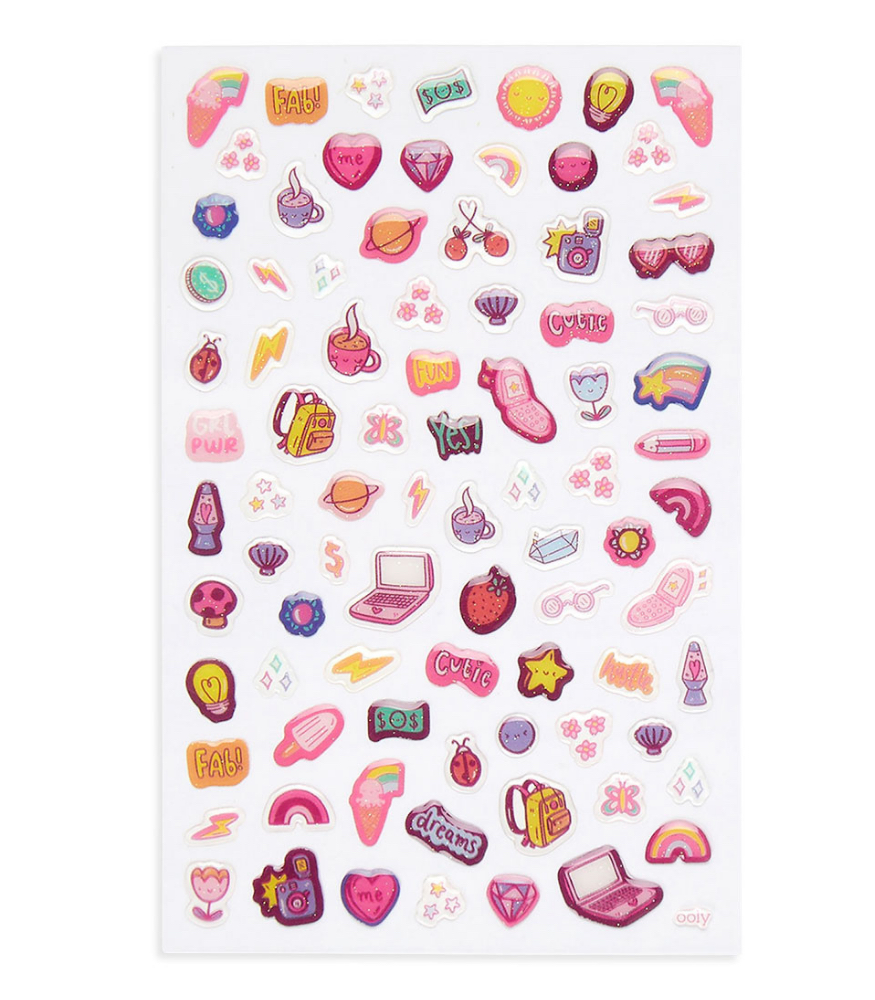 Ooly Stickiville Çıkartmalar // Girl Boss