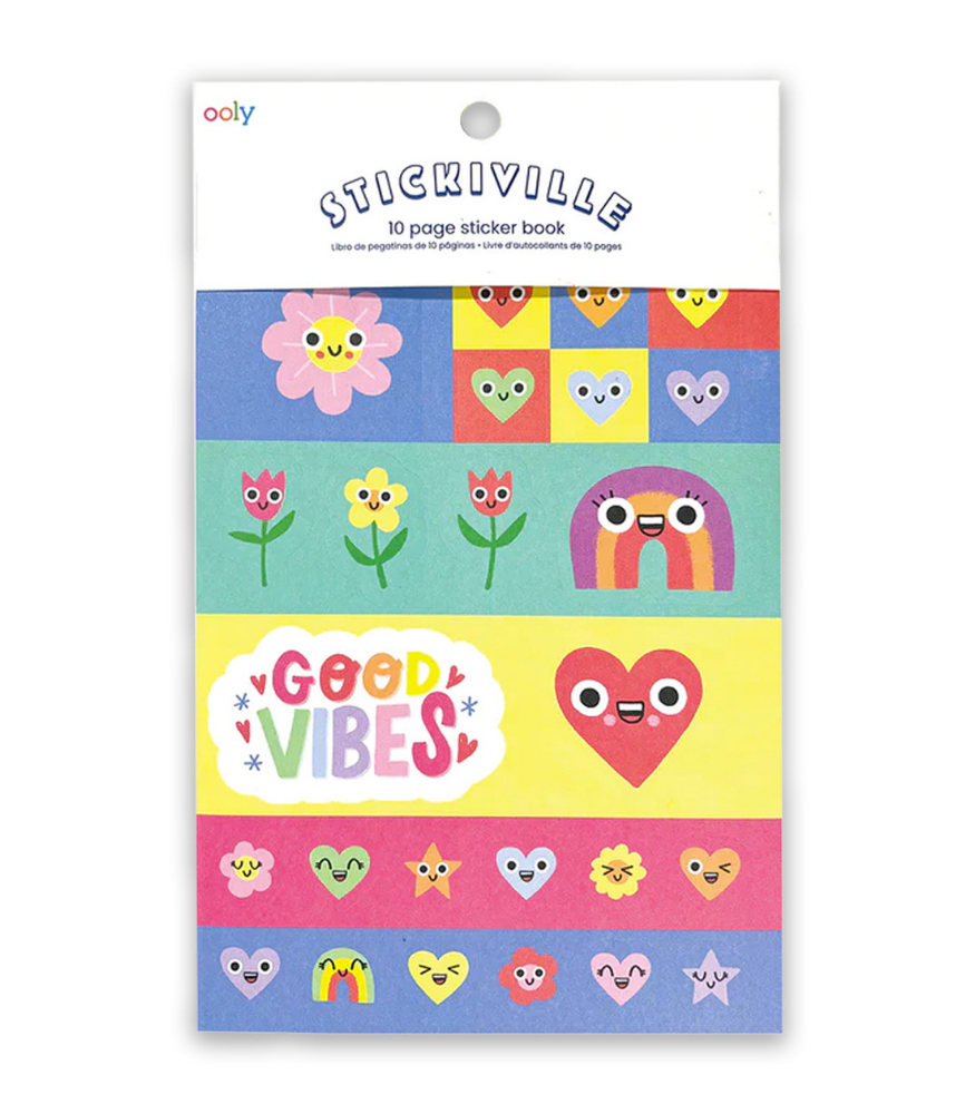 Ooly Stickiville Çıkartmalar // Happy Hearts