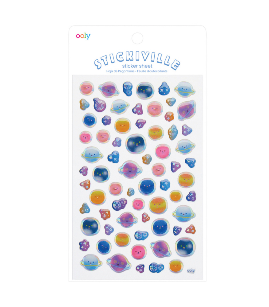 Ooly Stickiville Çıkartmalar // Planet Pals