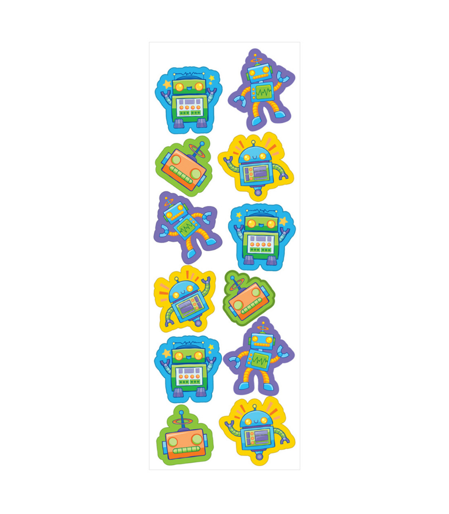 Ooly Stickiville Çıkartmalar // Robots