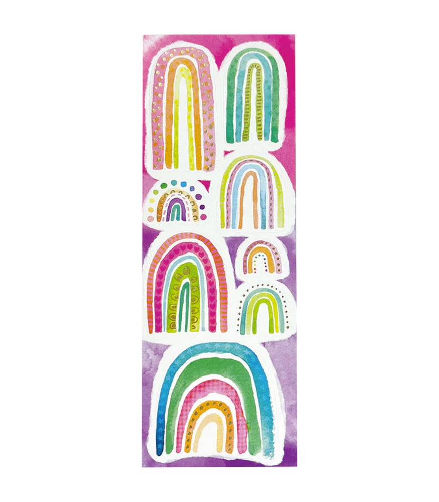Ooly Stickiville &Ccedil;ıkartmalar // Watercolor Rainbows