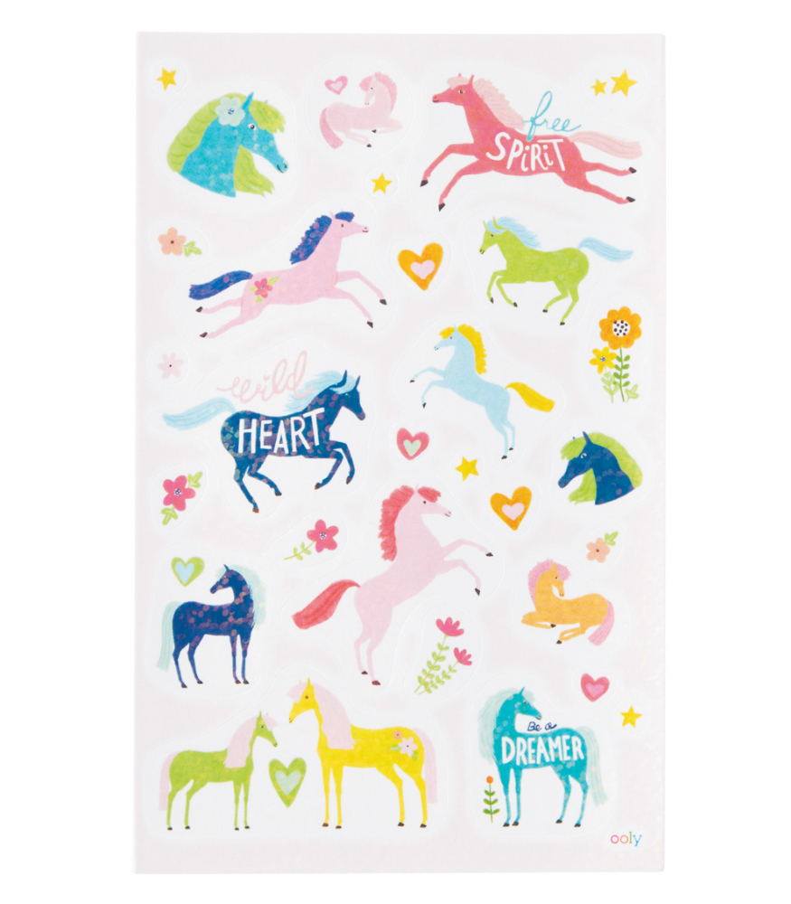 Ooly Stickiville Çıkartmalar // Wild Horses