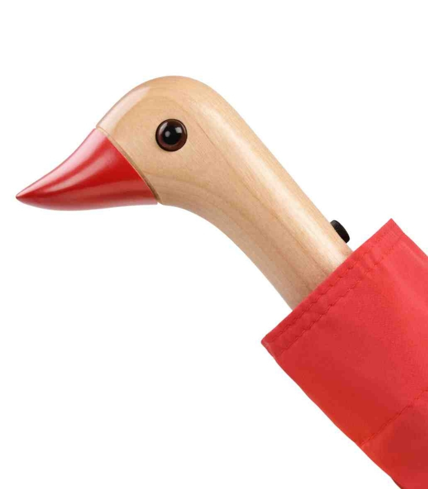 Original Duckhead Duck Kompakt Şemsiye // Kırmızı