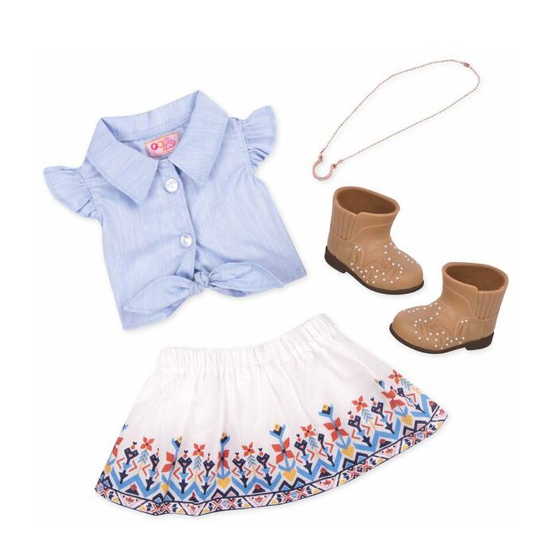 Our Generation Oyuncak Bebek Kıyafet Seti //My Lucky Horseshoe