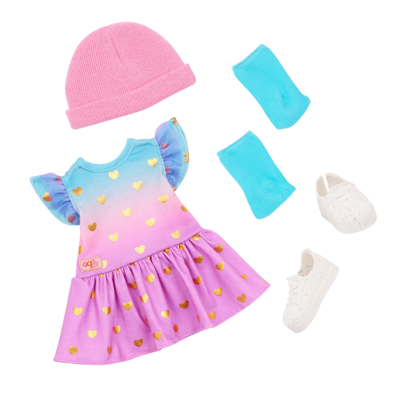 Our Generation  Oyuncak Bebek Kıyafet Seti // Lovely Hearts
