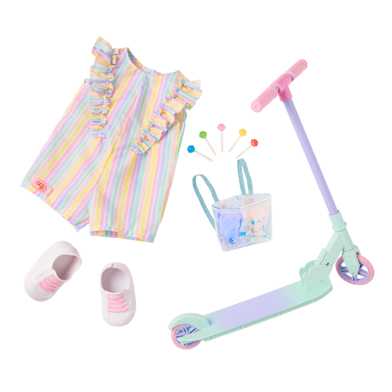 Our Generation Oyuncak Bebek Kıyafet Seti // Deluxe Ride the Rainbow