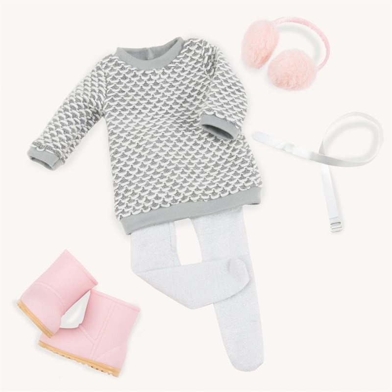Our Generation Oyuncak Bebek Kıyafet Seti // Sweater Dress