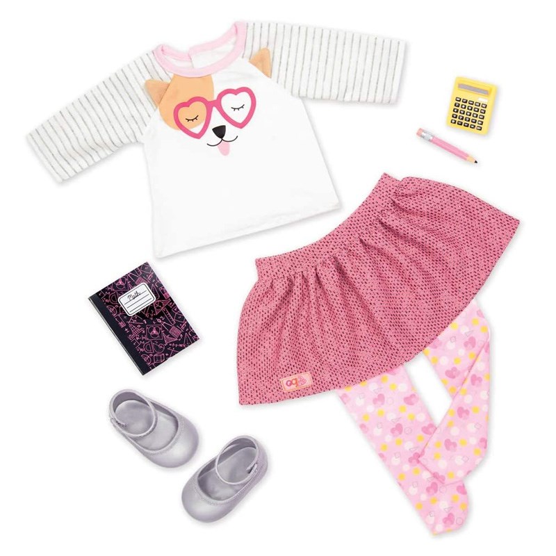 Our Generation Oyuncak Bebek Kıyafet Seti // Math Class