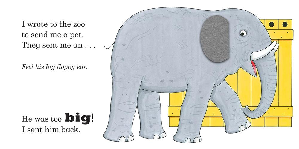 Pan Macmillan Dear Zoo Touch and Feel Book