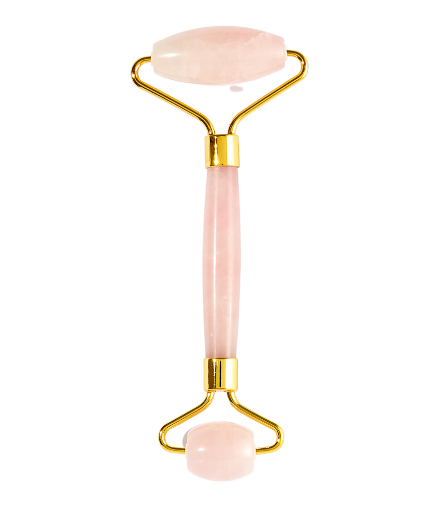 Pelcare Face Roller // Rose Quartz