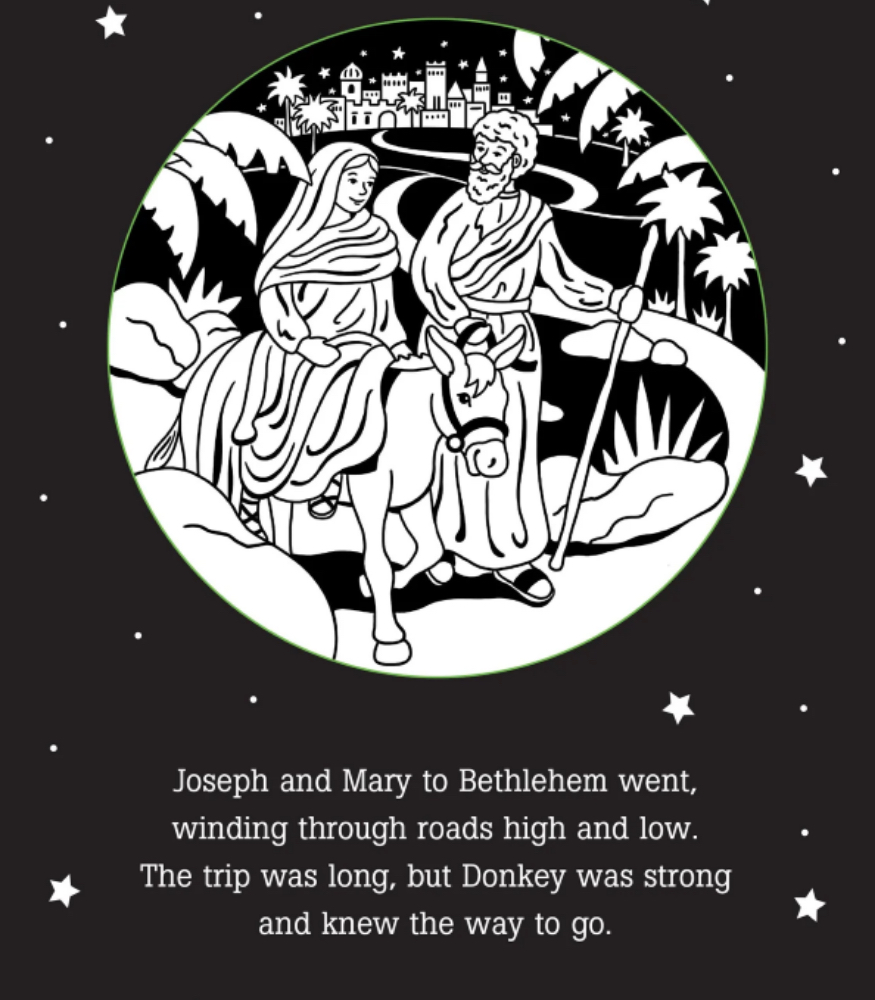 Peter Pauper Press Shadow Book // First Christmas