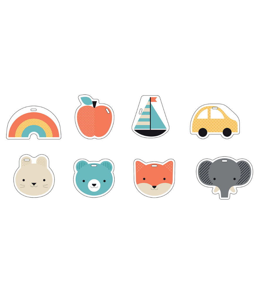 Petit Collage Bebek Arabası Kartları // Petit Friends