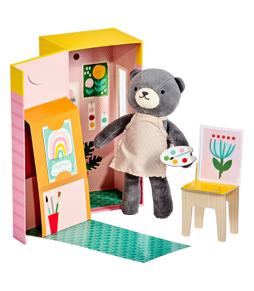Petit Collage Kutulu Oyun Seti // Beatrice The Bear