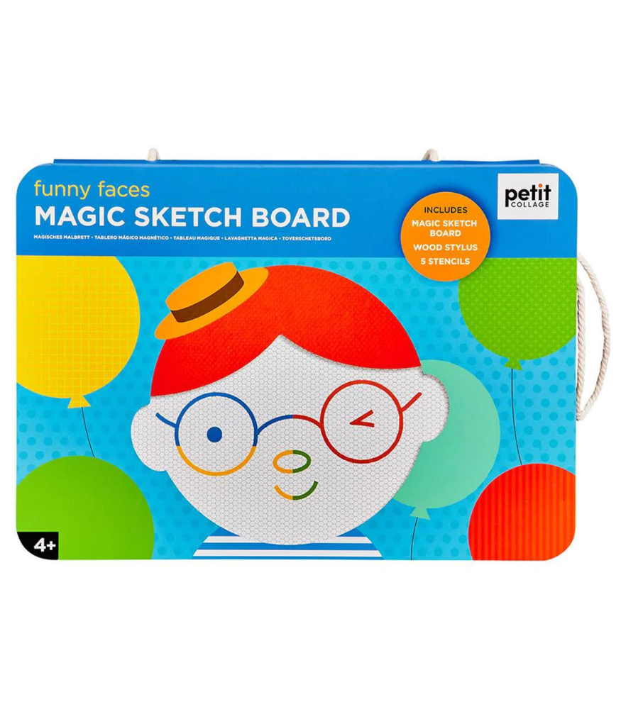 Petit Collage Sihirli &Ccedil;izim Tahtası // Funny Faces