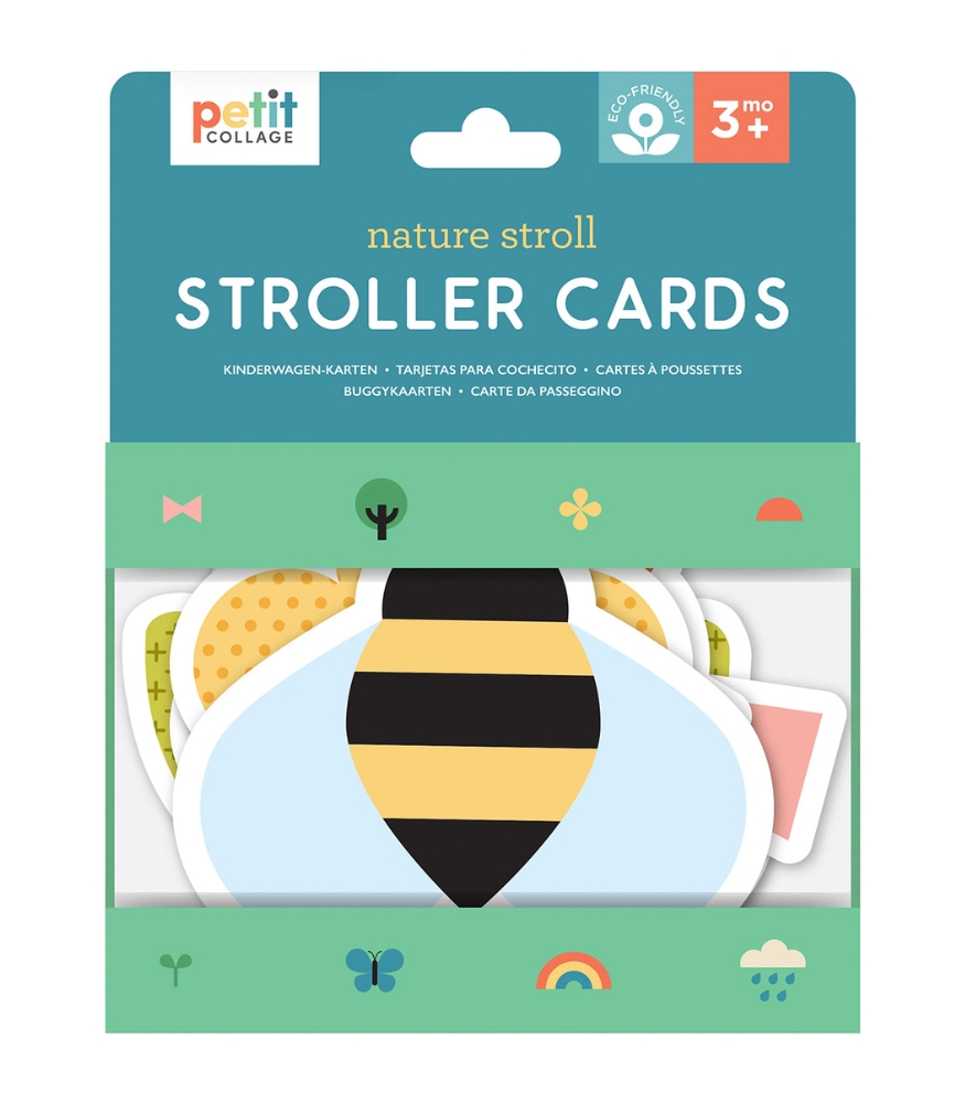 Petit Collage Bebek Arabası Kartları //  Nature Stroll