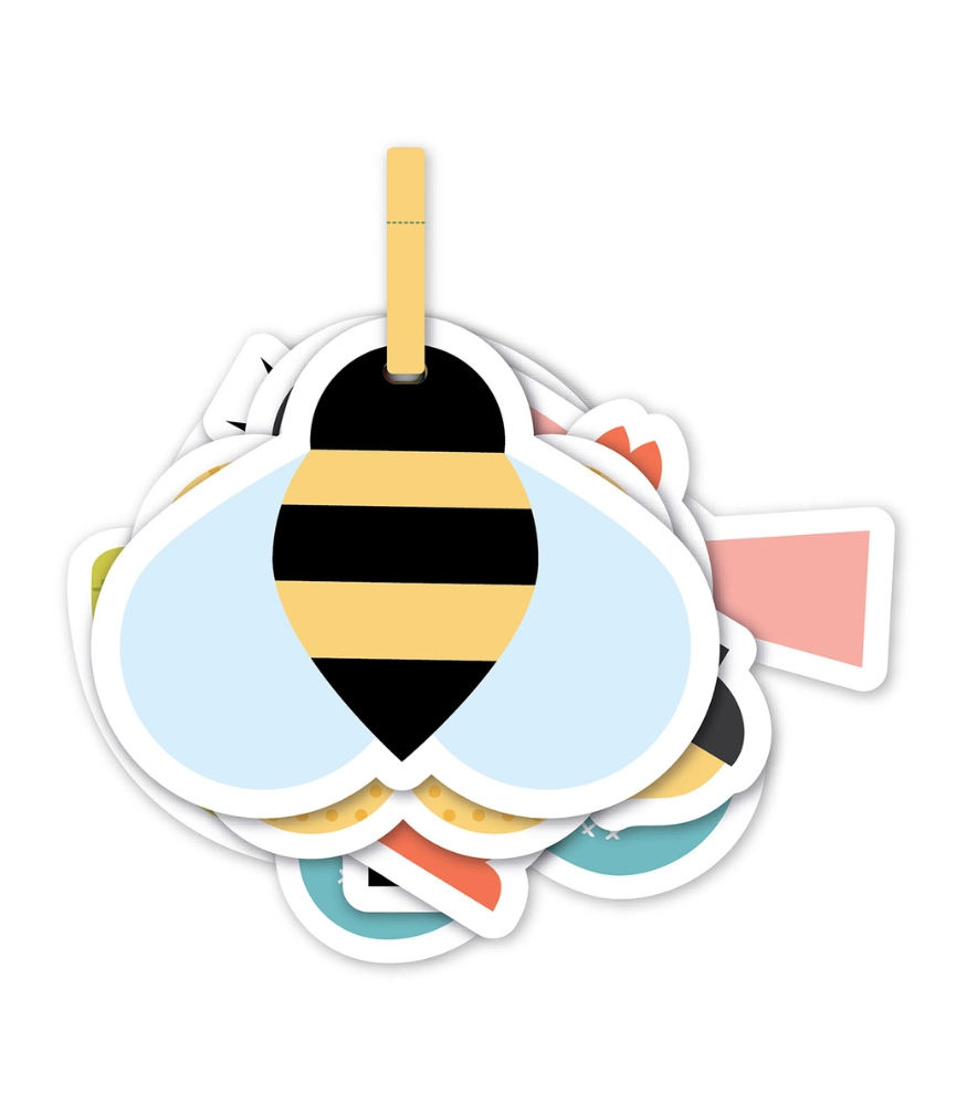 Petit Collage Bebek Arabası Kartları //  Nature Stroll