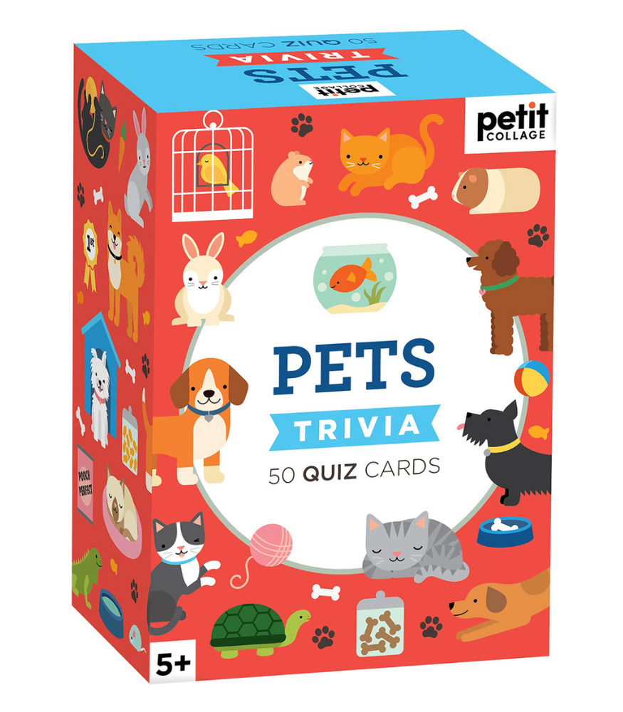 Petit Collage Trivia Soru Kartları // Pets