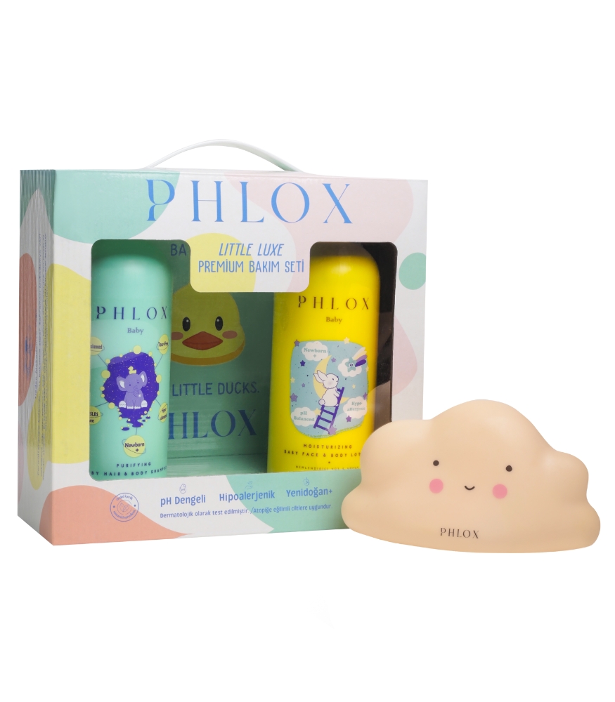 Phlox Baby Premium Bebek Bakım Hediye Seti (Keyif Bebesi Özel)