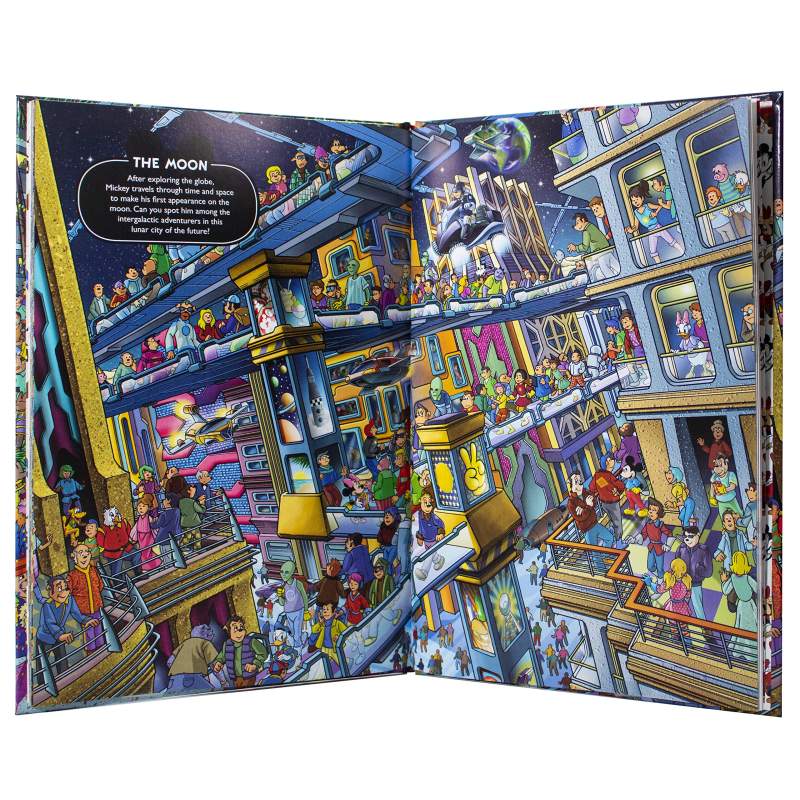 Pi Kids Disney: Where's Mickey Mouse A Look and Find Book Activity